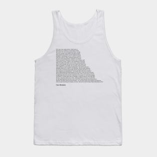 Cory Doctorow Quotes Tank Top